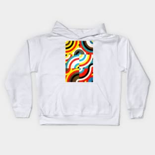 Concentric Cubist Kids Hoodie